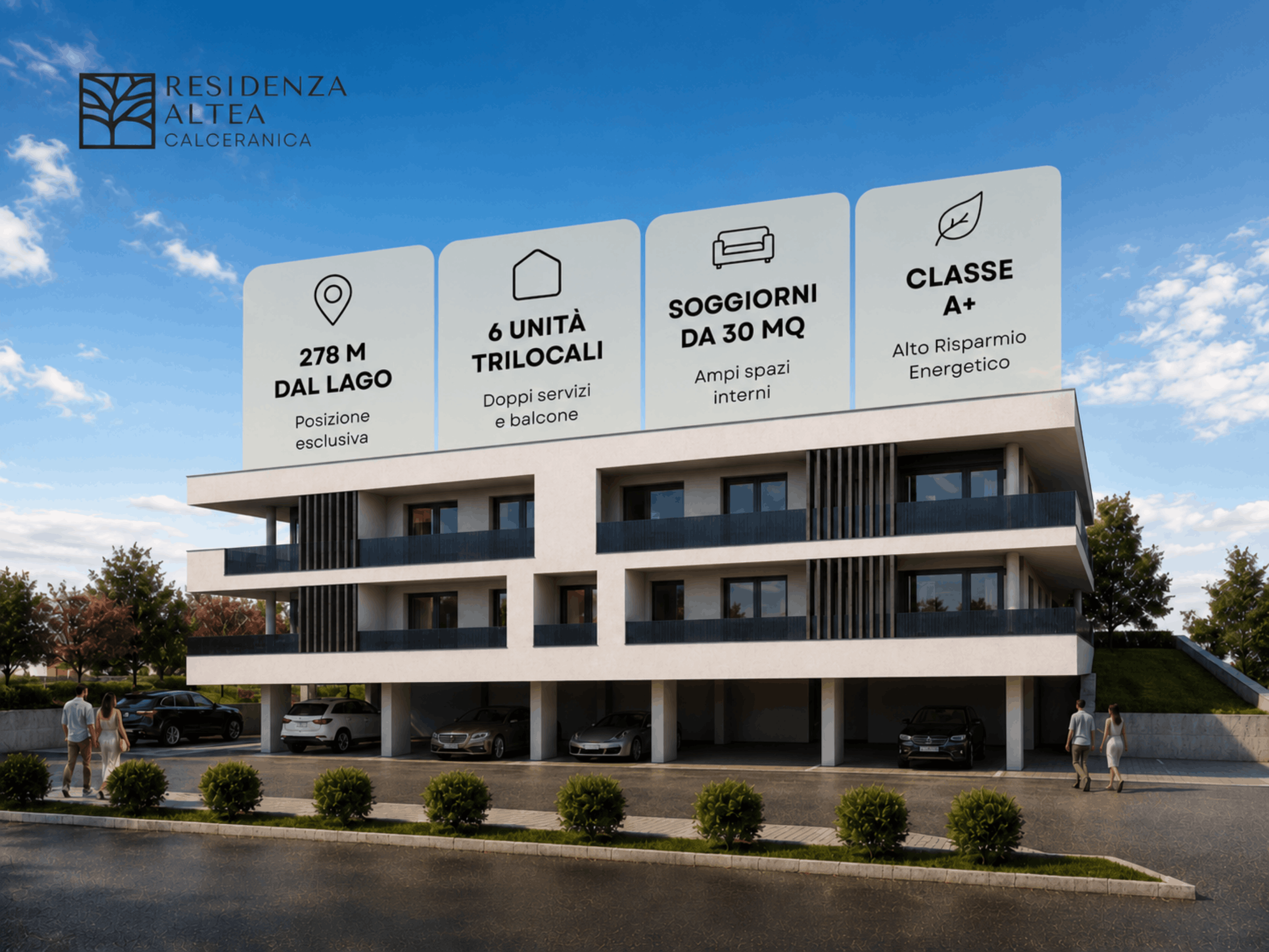 Calceranica - Calliope - Nuovo trilocale/attico mq 99